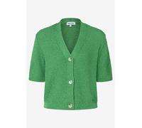 MORE & MORE - Kurzarm-Cardigan grün - Gr. - 40