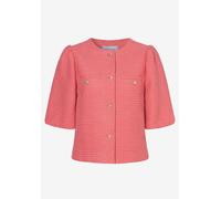 MORE & MORE - kurze Boucléjacke lila - Gr. - 40