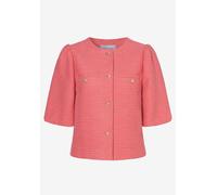 MORE & MORE - kurze Boucléjacke lila - Gr. - 36