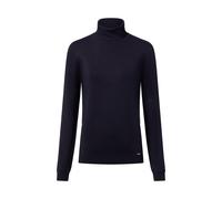MORE & MORE - Rollkragen-Pullover blau - Gr. - 46