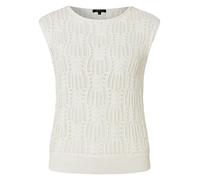 More & More Stricktop in Weiß - Größe 46 | Damen Tops