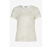 MORE & MORE - T-Shirt mit Glanzbelag weiß - Gr. - 46