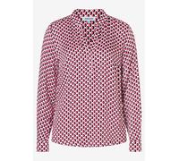 MORE & MORE - Viskose-Printbluse rosa - Gr. - 38