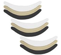 More of Me to Love- Bambus Bauchfalten Unterlage, 9er- Pack, schwarz, weiß, beige, XL