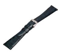 Morellato 20 mm Uhrenarmband Dunkelblau aus Krokoleder mit Edelstahl Dornschließe A01U2212052062CR20