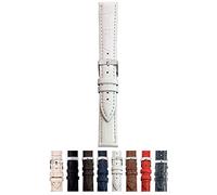 Morellato A01X5203480 Bracelet Unisexe - Collection Easy Click - Cuir de Veau véritable - Imprimé Alligator - A01X5203480, Blanc, 22mm, Bracelet