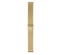 Morellato Meshband Easy Click Schnellwechselsystem Gold 20 mm