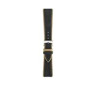 Morellato Bracelet de Montre Homme, Collection MANUFATTI, Mod. Vecellio, en Cuir Véritable - Nabuck - A01X5332C38
