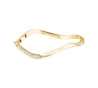 Morellato Damen-Armband aus Stahl, Kristalle, Armreif Wellen, Kollektion Design