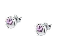 Morellato Damen-Ohrringe aus recyceltem 925 -Silber mit Farbigem Stein, TESORI ETERNI-Kollektion