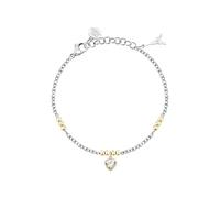 Morellato Damen-Stahlarmband mit Herz, Emily in Paris, TALISMANI-Kollektion, Geschenk für eine Freundin