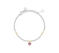 Morellato Damen-Stahlarmband mit Herz, Emily in Paris, TALISMANI-Kollektion, Geschenk für eine Freundin