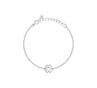 Morellato Damenarmband aus recyceltem 925er Silber, DONO Kollektion, vierblättriges Kleeblatt - SAZL05