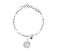 Morellato Damenarmband aus Stahl, Kristallen, DROPS Kollektion, Charms - SCZ1445