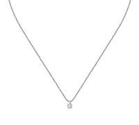 Morellato Damenhalskette aus 925‰-Silber, Zirkone, Tesori-Kollektion, Lichtpunkt - SAIW156