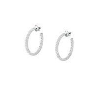 Morellato Creolen Tesori SAIW147 – 925er Silber recycelt, Zirkone – One Size Damen