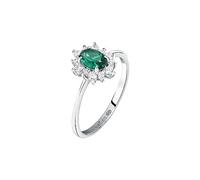 Morellato Damenring aus 925 Silber, Zirkone, Tesori-Kollektion SAIW155012