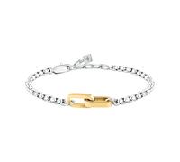 Morellato Herren-Armband aus Stahl, Kette, Kollektion Motown, Geschenkidee für Herren, Taglia Unica, Metall, Kein Edelstein