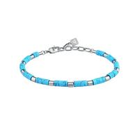 Morellato Herren-Armband aus Stahl, Natursteine, Kollektion Pietre - S1732, 18, legierter Stahl, Aventurin