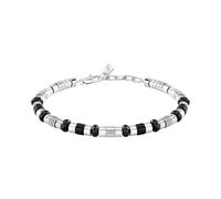 MORELLATO Herren-Armband aus Stahl, Onyx, Kollektion Steine, Geschenk für Herren - S1742, Stahl, Onyx
