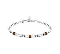 Morellato Herren Armband aus Tigerauge, Stahl, PIETRE-Kollektion - S1743