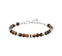 Morellato Herrenarmband aus Stahl, Natursteine, Kristalle, Tigerauge, PIETRE Kollektion - S1746