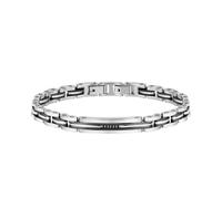 Morellato Herrenarmband, Motown Kollektion, aus Stahl, schwarz PVD, Kristalle - SALS19