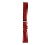 Morellato Lederarmband für Herrenuhr LIGABUE rot 22 mm A01X3495006182CR14