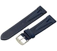 Morellato Lederarmband für Herrenuhr Run blau 22 mm A01U3971713062CR22