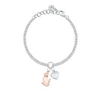 Morellato Mascotte Damenarmband aus Stahl, Kristalle - SAVL11