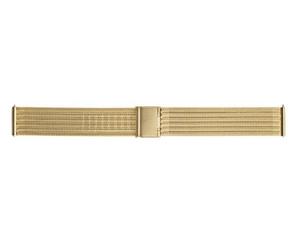 Morellato Meshband Easy Click Schnellwechselsystem Gold 20 mm