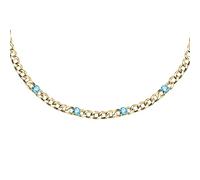 Morellato Poetica Damen Halskette aus Stahl, Kristalle, IPG - SAUZ04