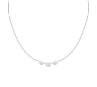 Morellato SAZB03 Damen-Halskette aus 925er-Silber, recycelt, Zirkonia, Kollektion Pave, oval