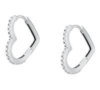 Morellato Damen-Ohrringe aus recyceltem 925 -Silber, TESORI-Kollektion, Herzform SAIW256