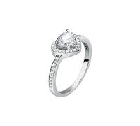 Morellato Tesori Damen-Ring Sterling-Silber 925 Zirkonia SAVB14012, Silber, zirkonia