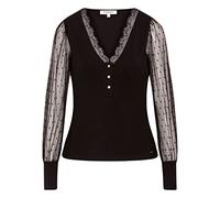 Morgan 222-TEANA Damen-T-Shirt, Schwarz, Größe XS