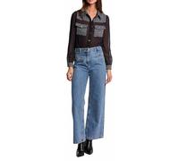 Morgan Bluse, Marineblau, Größe M, XS