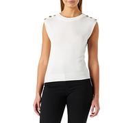 Morgan Damen 222-mboost Pullover, Off-White, Medium