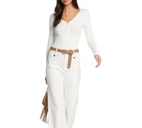 Morgan Damen 222-menza Pullover, Off-White, Large