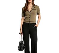 Morgan Damen 241-medin Weste, Olivier/Schwarz, Large