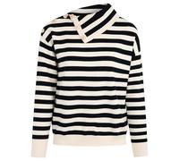 Morgan Damen 251-mouette Pullover, Elfenbein/Marineblau, XS