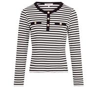 Morgan Damen 251-tscoop T-Shirt, Off White/Schwarz, Large