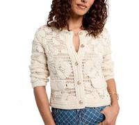 Morgan Damen 252-mdaf Weste, Elfenbein M, Small