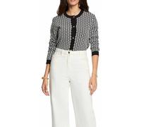 Morgan Damen 252-msixta Weste, Schwarz/Off White, Medium