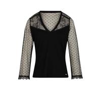 Morgan Damen 252-thaisa T-Shirts mit 3/4-Ärmel, Schwarz M, XS