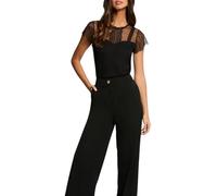 Morgan Damen 261-daphne Kurzarm-T-Shirt, Schwarz M, XS