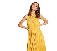 Morgan Damen Longue PLISSEE EMMANCHURE AMERICAIN 211-RSOL Robe, Sunburst, 40