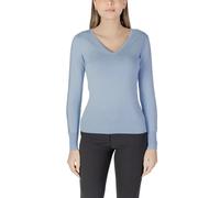 Morgan De Toi Damen V-Ausschnitt Pullover Blau Frühjahr/Somm - Größe: L