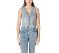 Morgan De Toi Damen V-Ausschnitt Weste Azurblau - Größe: 38