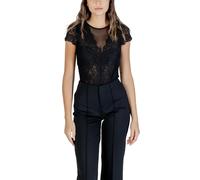 Morgan De Toi Herbstbluse Schwarz Kurzarm - Größe: XS